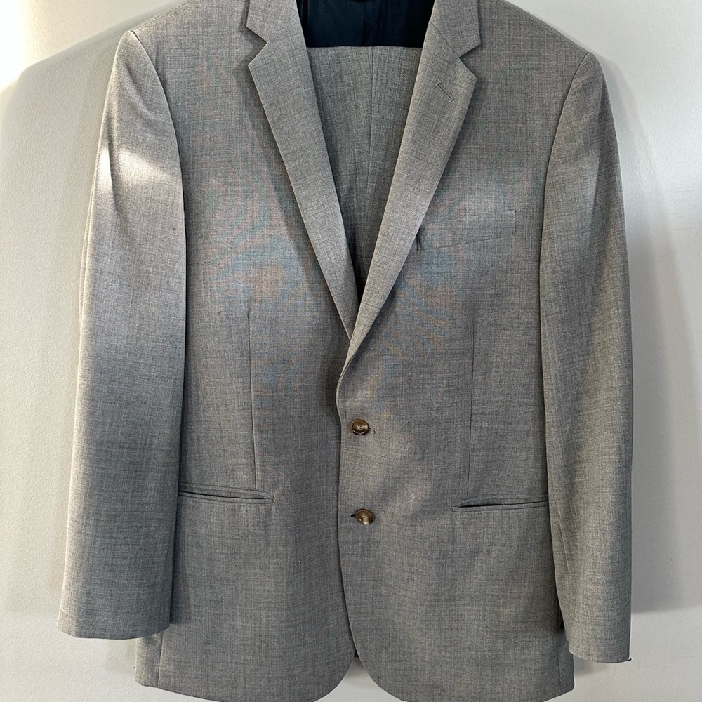Men's Gray Suit by J. Crew